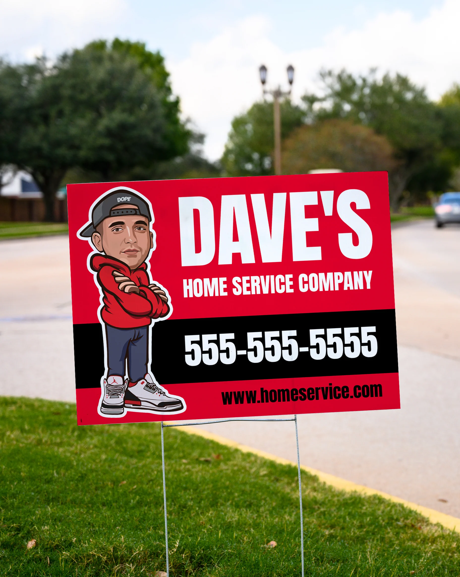 18x12 CUSTOM YARD SIGNS - Image 5