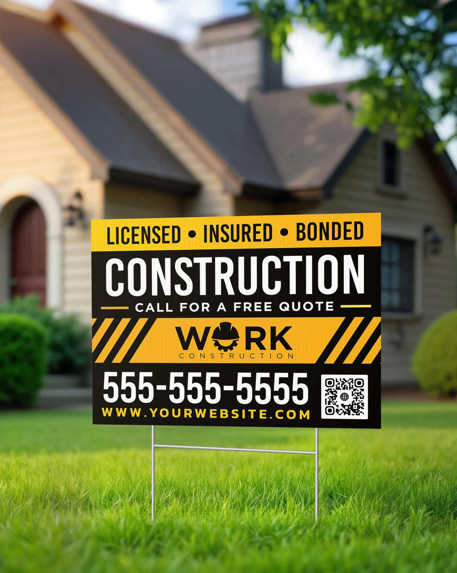 24x18 CUSTOM YARD SIGNS - Image 2