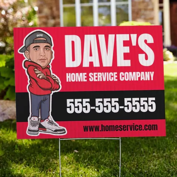 24x18 CUSTOM YARD SIGNS - Image 7
