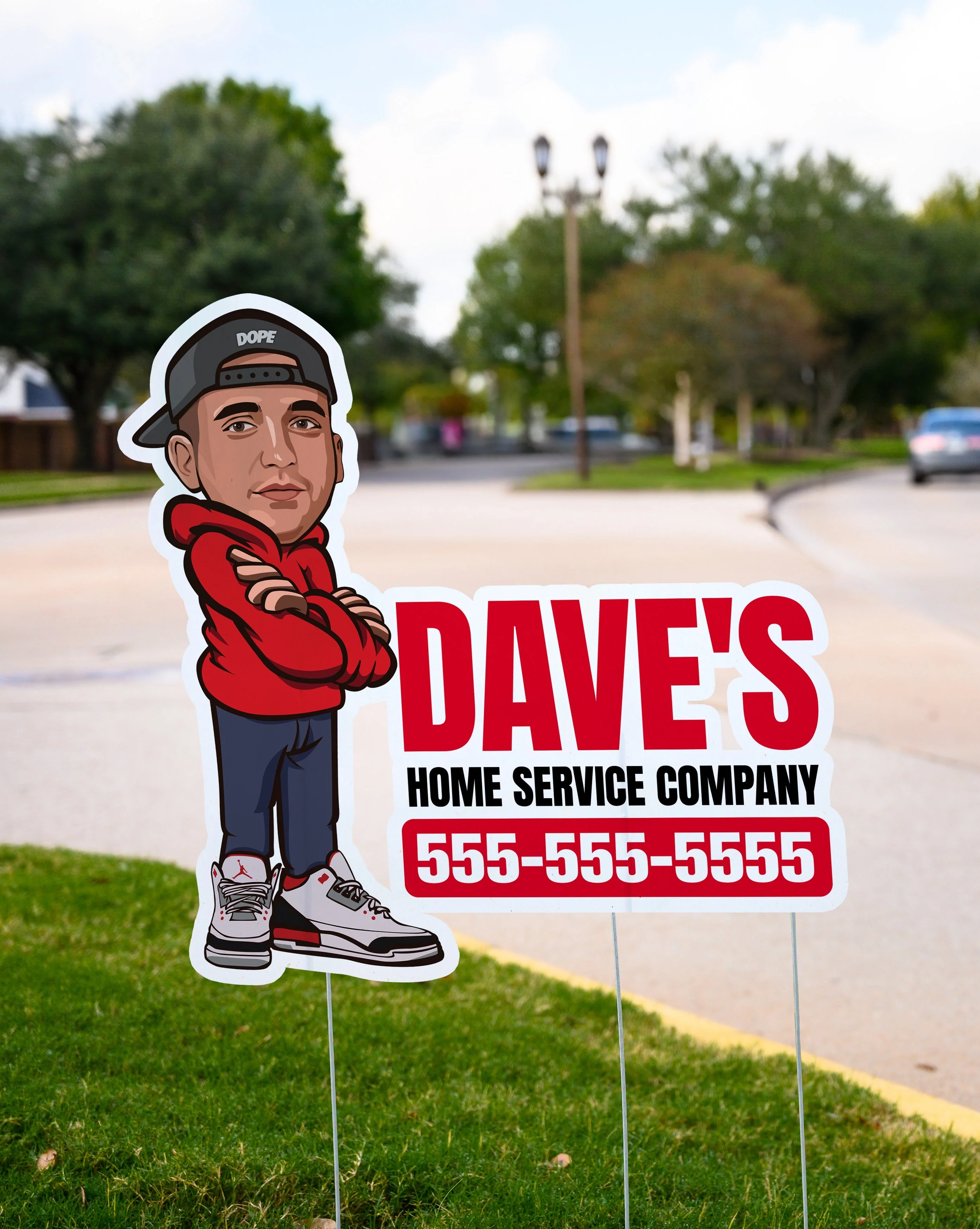 24x18 Die-Cut Yard Signs | Single Sided 💥SALE💥 - Image 4