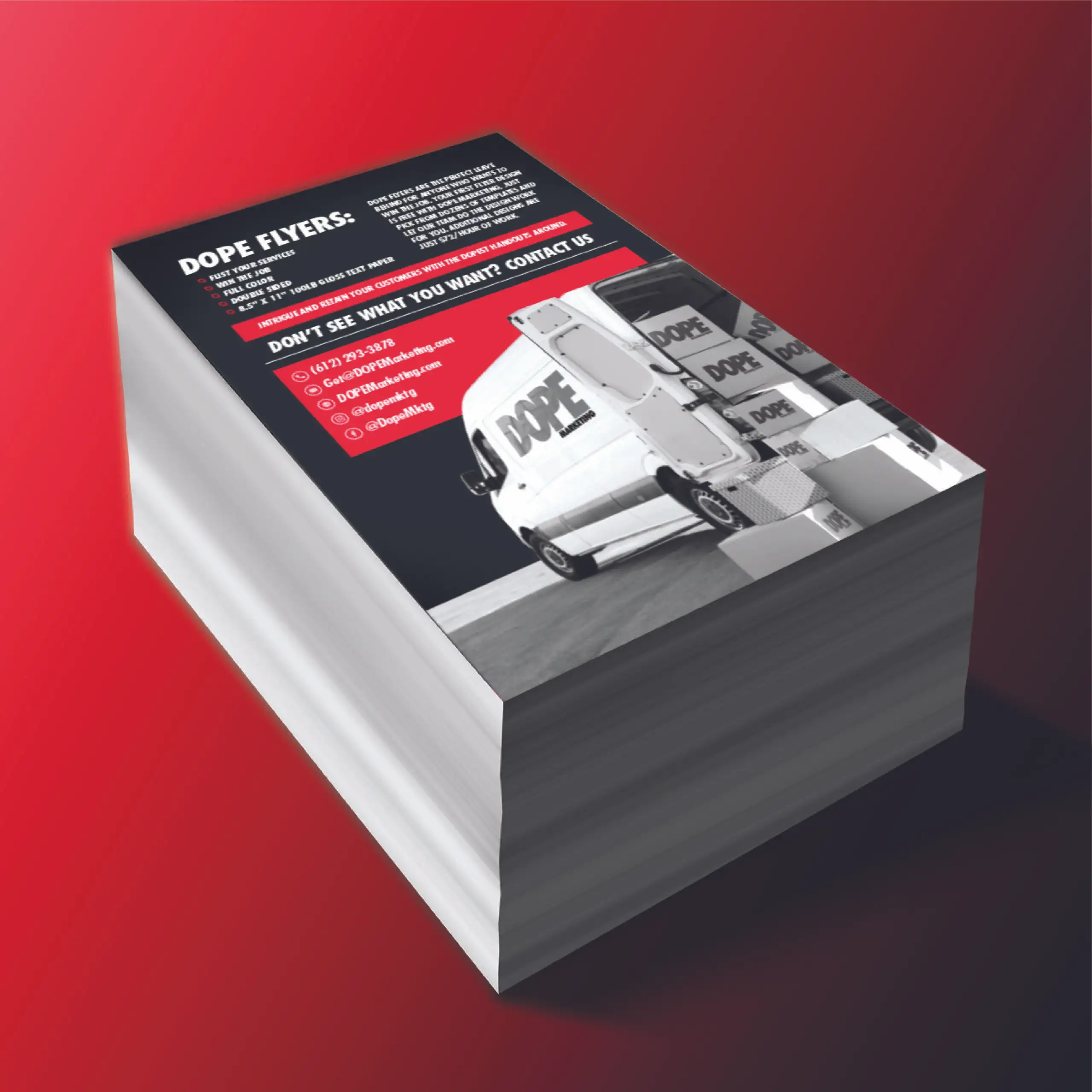 8.5 X 14 FLYERS - 100lb Text Stock | LiveSwitch - Image 6